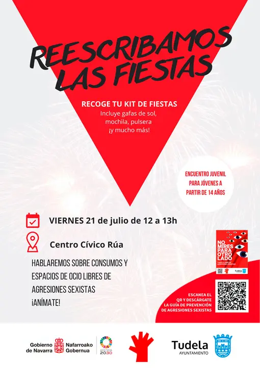 Taller en Tudela 'Reescribamos las fiestas'