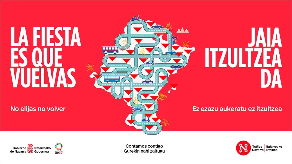 Campa&ntilde;a tr&aacute;fico La fiesta es que vuelvas