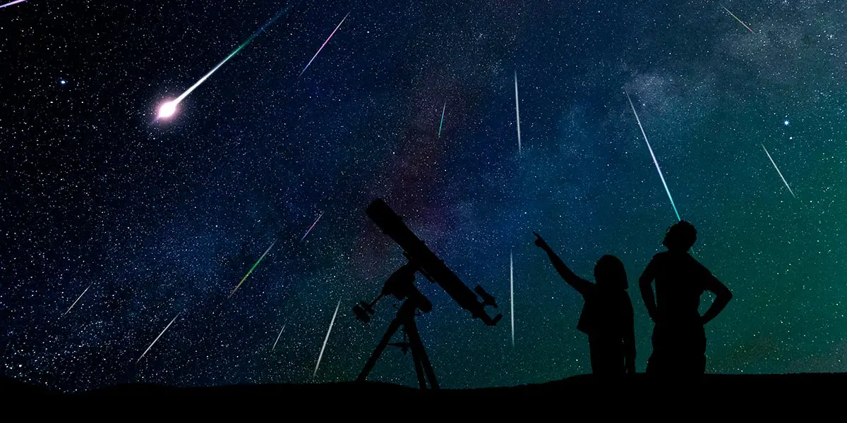 Lluvia estrellas perseidas