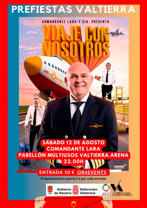 Espect&aacute;culo en Valtierra &lsquo;Viaje con nosotros&rsquo; con el Comandante Lara