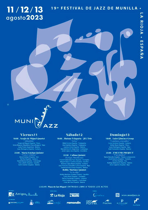 19º Festival de jazz ‘Munijazz’ 2023 en Munilla
