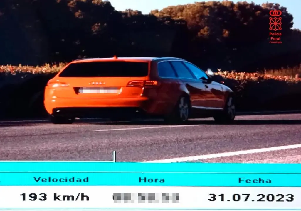Marcilla control velocidad radar