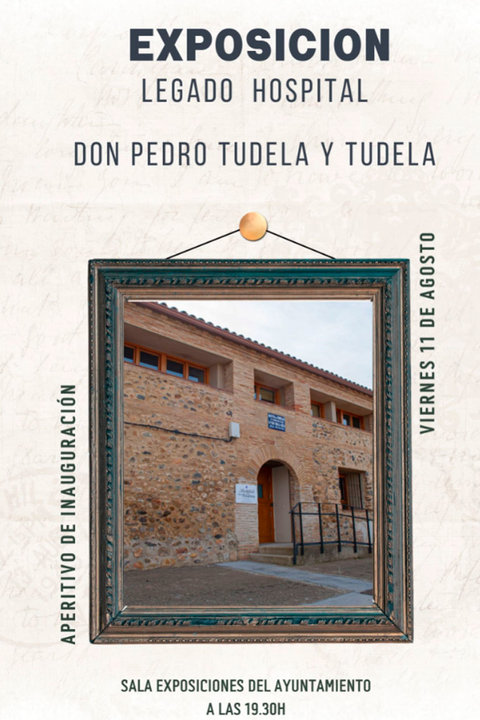 Exposición en Torrellas ‘Legado Hospital. Don Pedro Tudela y Tudela’