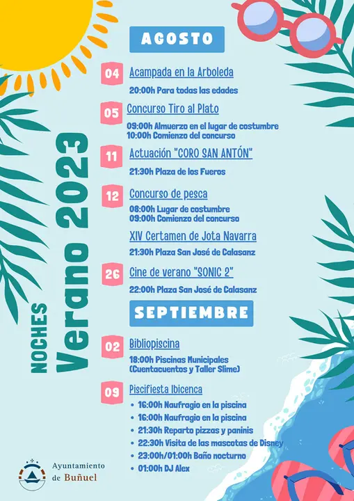 Noches de verano 2023 en Bu&ntilde;uel