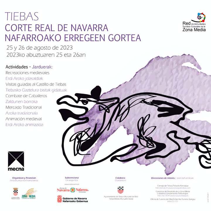 Corte Real de Navarra 2023 en Tiebas