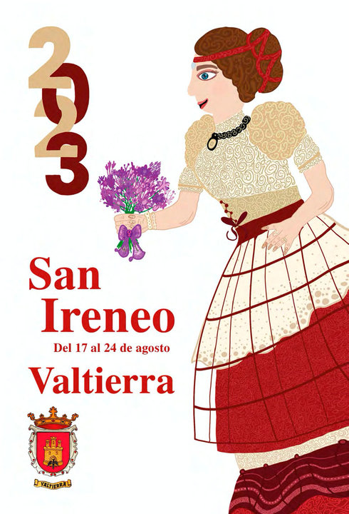 Programa de las Fiestas patronales en honor a San ireneo 2023 en Valtierra