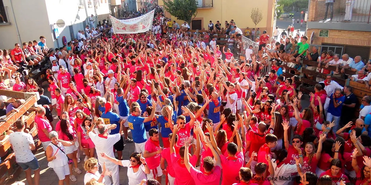 Ribaforada fiestas 2022 Dia de las Pe&ntilde;as