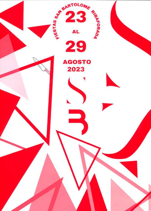 Programa de las Fiestas patronales en honor a San Bartolom&eacute; 2023 en Ribaforada