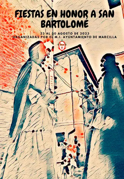 Programa de las Fiestas patronales en honor a San Bartolom&eacute; 2023 en Marcilla