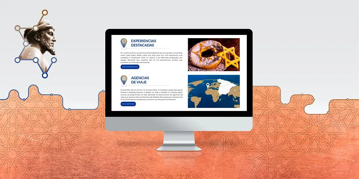 A trav&eacute;s de la web se tendr&aacute; acceso a aquellos proveedores que ofertan experiencias destacadas y que han sido dise&ntilde;adas espec&iacute;ficamente para promocionar y difundir el legado jud&iacute;o de cada ciudad