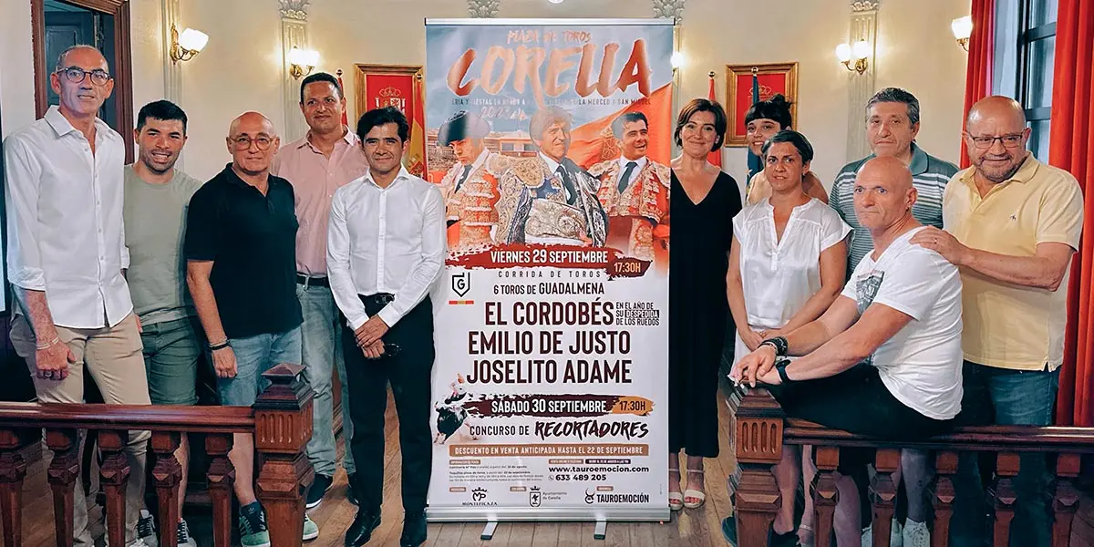 Presentaci&oacute;n de la feria taurina de San Miguel para las fiestas de Corella