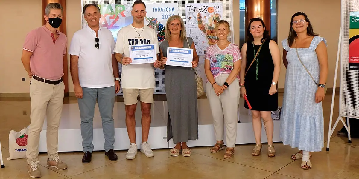 Entrega de premios ganadores carteles de fiestas de Tarazona