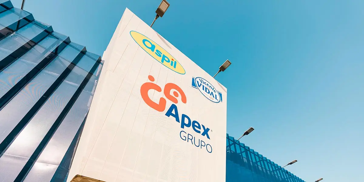 Fachada de Grupo Apex con sede en Ribaforada