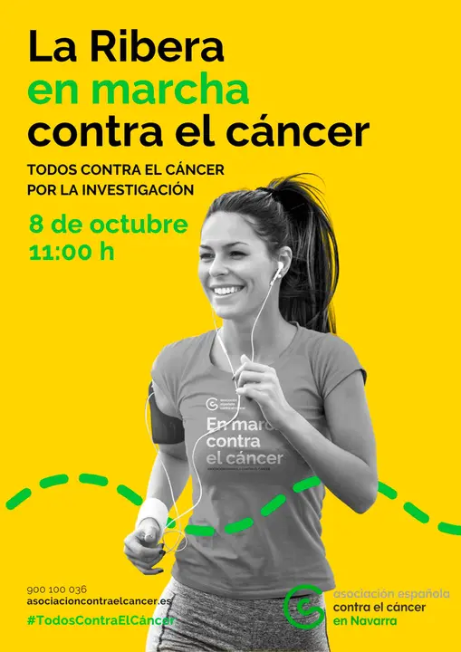 VI Marcha contra el C&aacute;ncer 2023 en Tudela