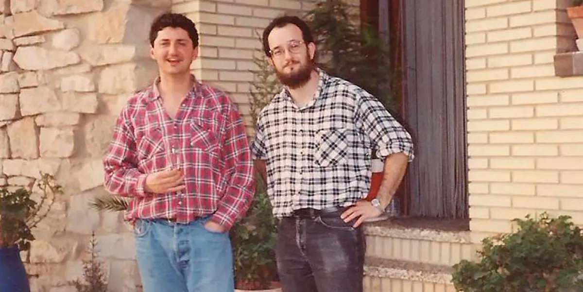 &Aacute;ngel Bernardo y Daniel Car&iacute;n, juntos en 1995