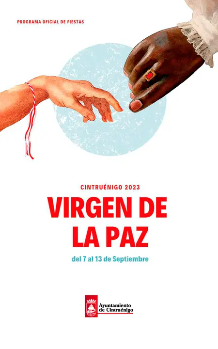 Programa de las Fiestas patronales en honor de la Virgen de la Paz 2023 en Cintru&eacute;nigo
