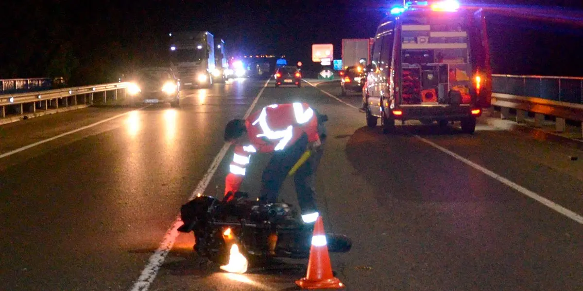 Polic&iacute;a Foral accidente Castej&oacute;n 2