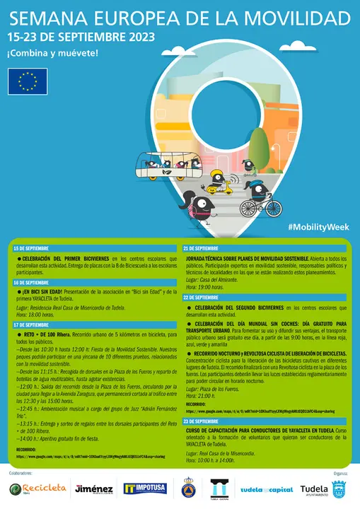 Semana de la Movilidad 2023 en Tudela