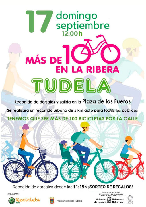 Reto ‘Más de 100 Ribera’ 2023 en Tudela