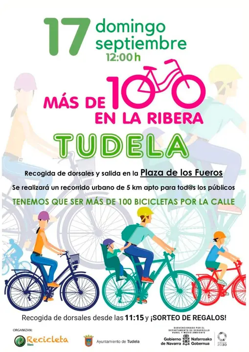 Reto &lsquo;M&aacute;s de 100 Ribera&rsquo; 2023 en Tudela