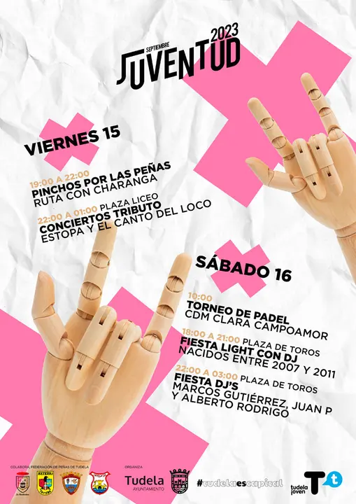 Fiestas de la juventud 2023 en Tudela