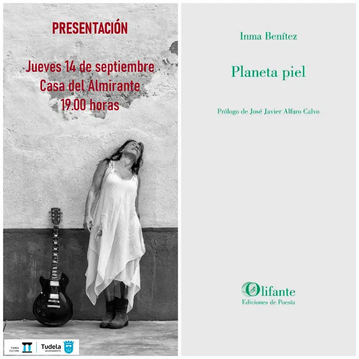 Presentaci&oacute;n en Tudela del poemario &lsquo;Planeta piel&rsquo; de Inma Ben&iacute;tez
