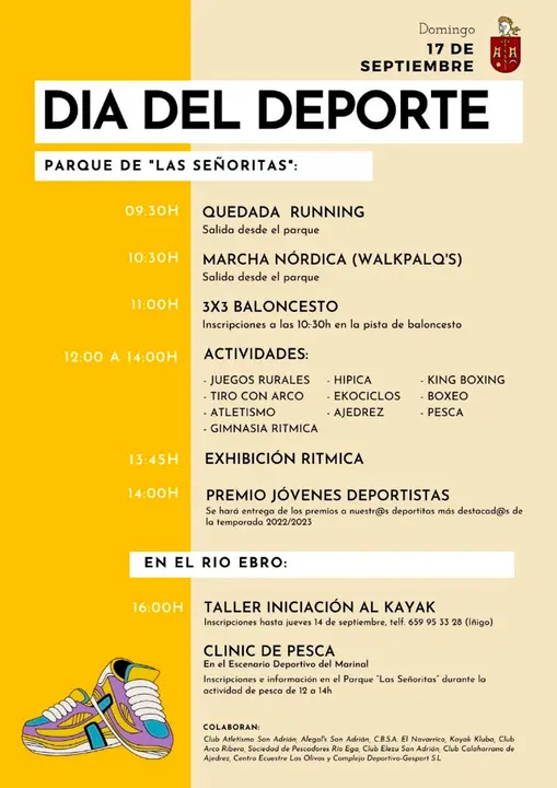 D&iacute;a del Deporte 2023 en San Adri&aacute;n