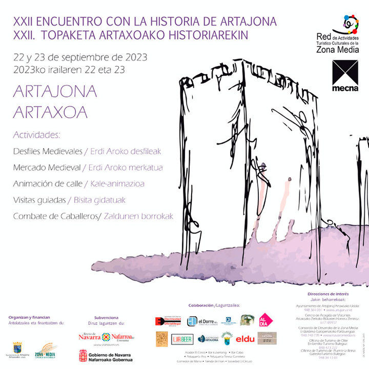 XXII Encuentro con la historia de Artajona 2023