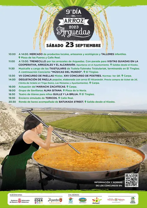 IX D&iacute;a del Arroz 2023 en Arguedas