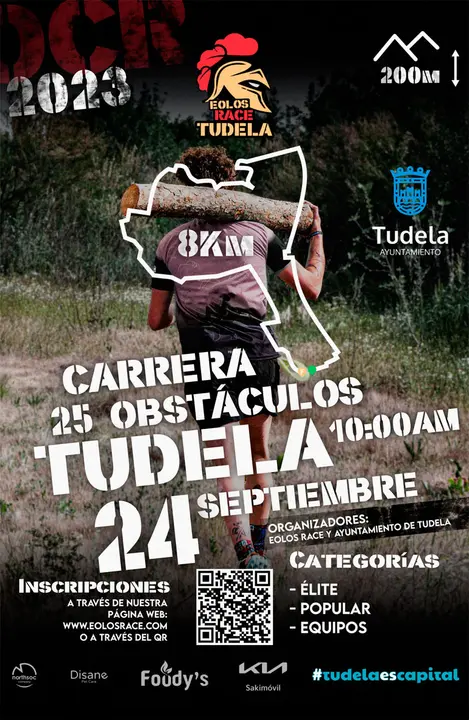 I Carrera de obst&aacute;culos Eolos Race 2023 en Tudela