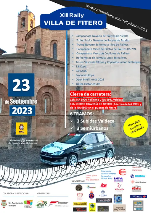XIII Rally Villa de Fitero 2023