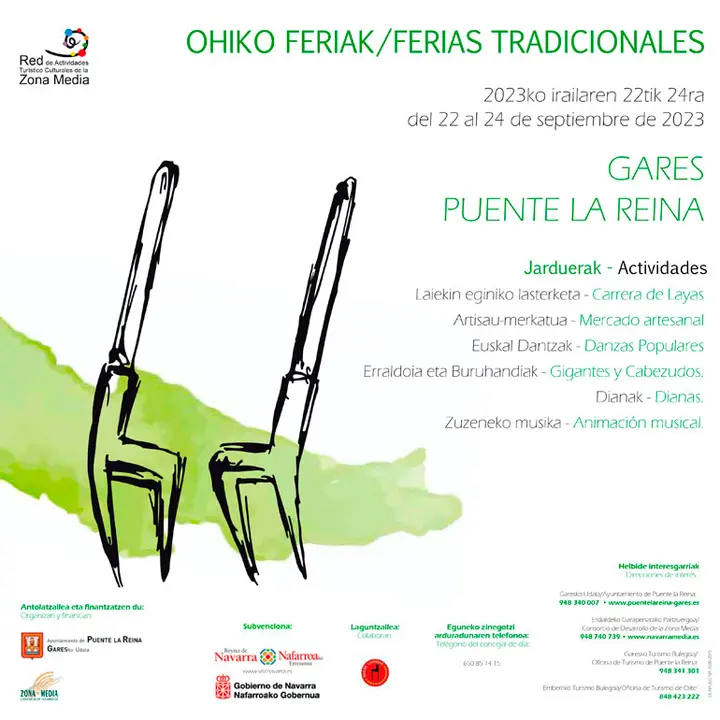 Ferias tradicionales 2023 en Puente la Reina