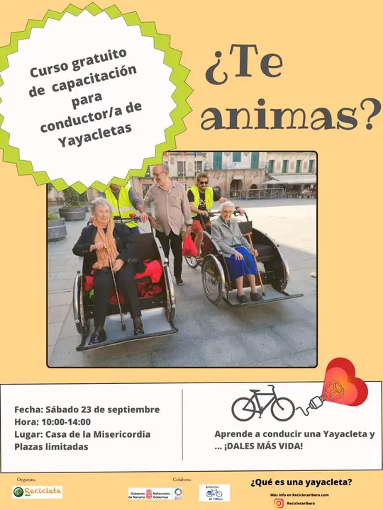 Curso en Tudela de conducci&oacute;n de Yayacletas