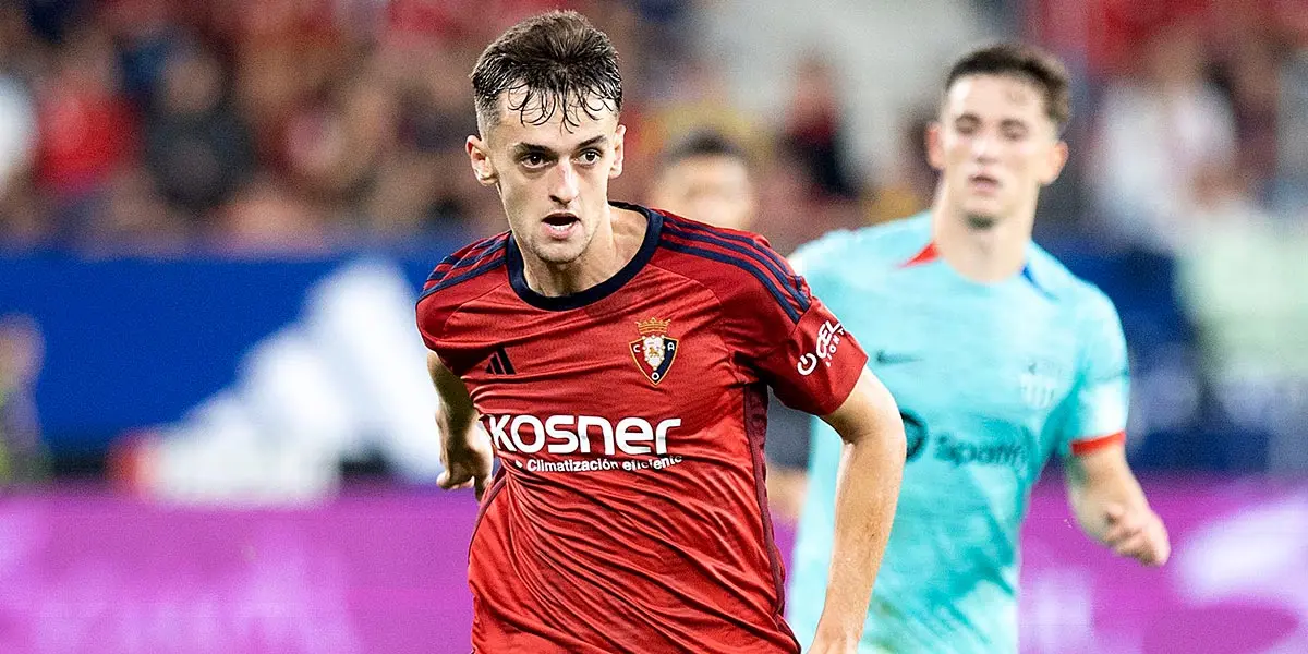 Aimar Oroz Jugador Kosner septiembre 2023