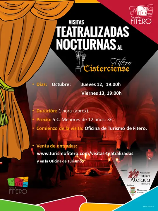 Visitas teatralizadas nocturnas al Fitero Cisterciense