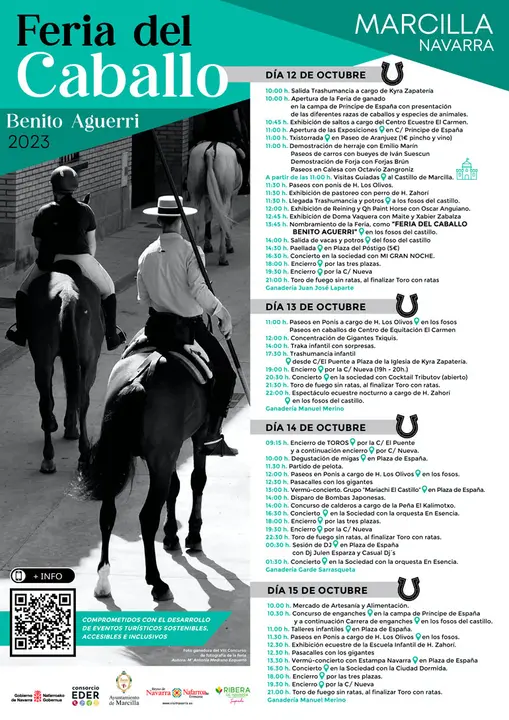 Feria del Caballo 2023 en Marcilla