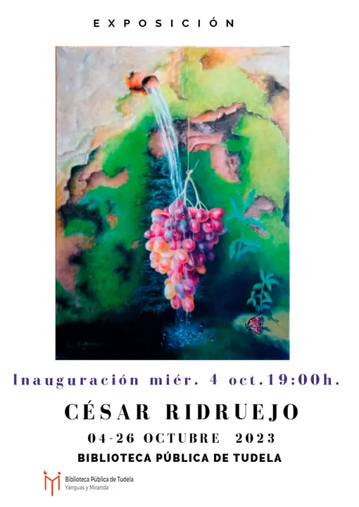 Exposici&oacute;n en Tudela de C&eacute;sar Ridruejo