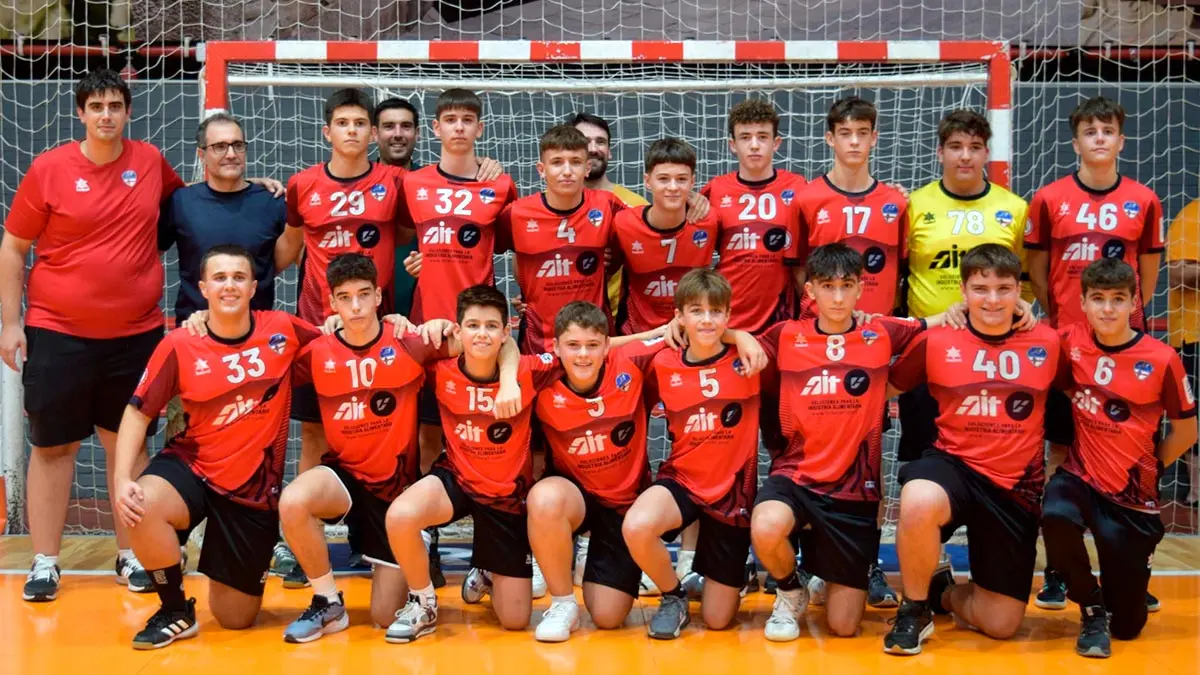Tudela Balonmano Bardenas 5 presentaci&oacute;n Cadete Masculino