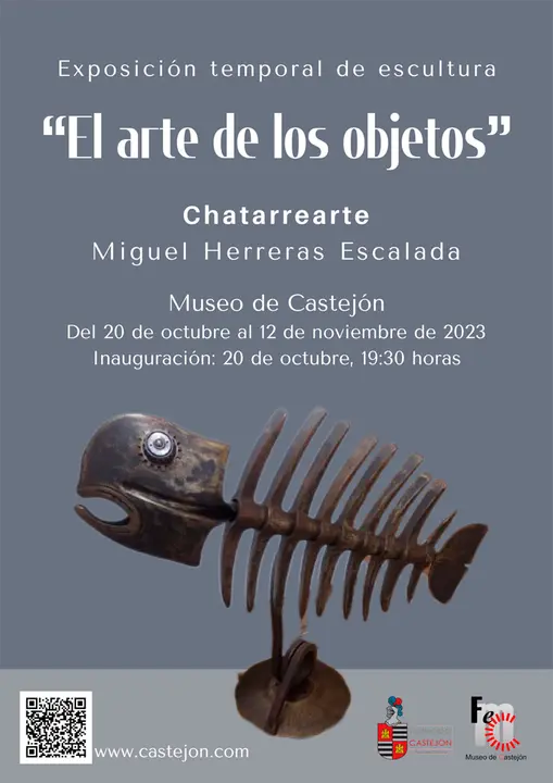 Exposici&oacute;n de escultura en Castej&oacute;n &lsquo;Chatarrearte, El arte de los objetos&rsquo; de Miguel Herreras Escalada