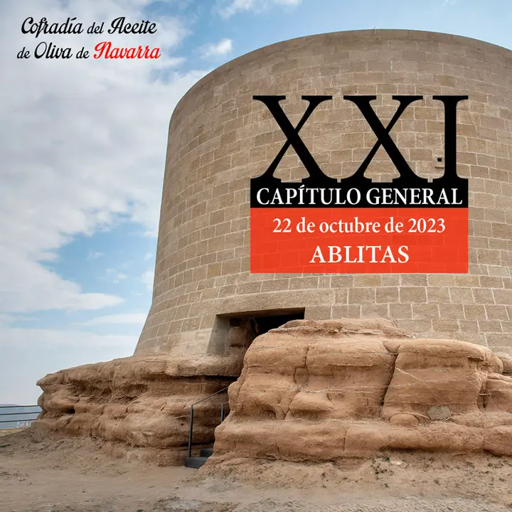 XXI Cap&iacute;tulo General Cofrad&iacute;a del Aceite de Oliva de Navarra 2023 en Ablitas