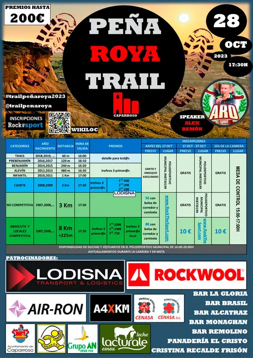 VIII Pe&ntilde;a Roya Trail 2023 en Caparroso