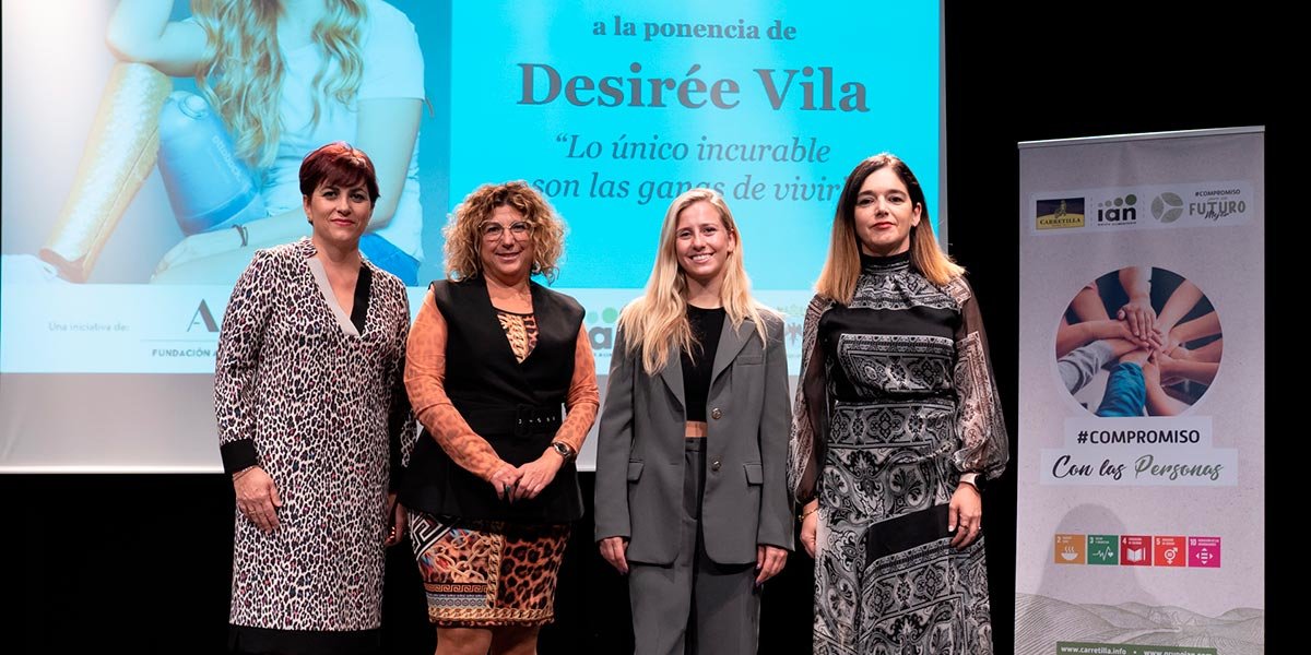 Marta Basterra, Mª Carmen Segura, Desirée Vila y Elena Alonso