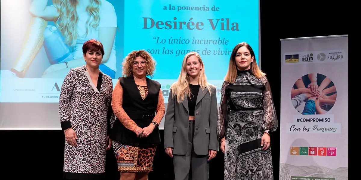 Marta Basterra, M&ordf; Carmen Segura, Desir&eacute;e Vila y Elena Alonso