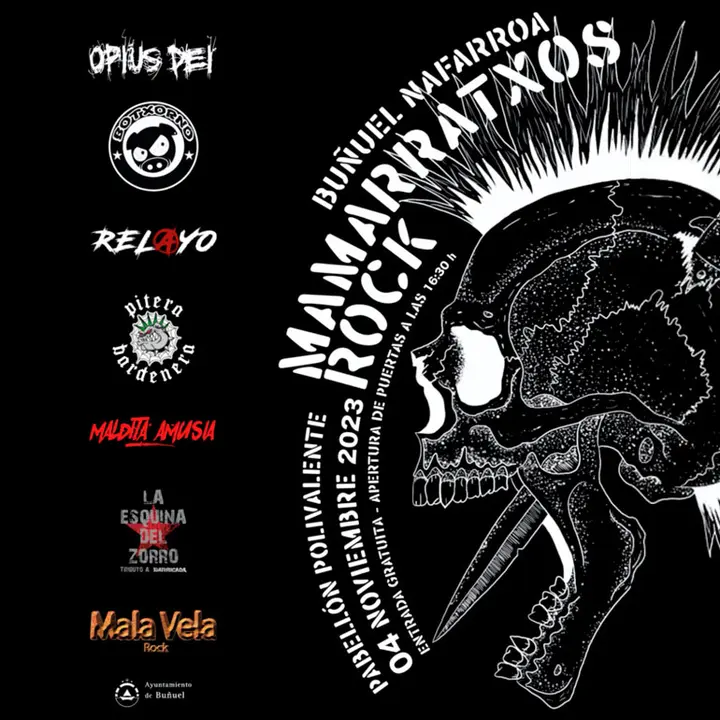 Mamarratxos Rock 2023 en Bu&ntilde;uel