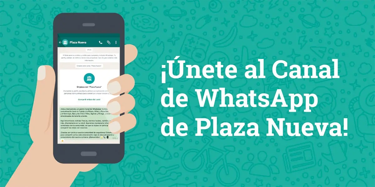 &Uacute;nete al Canal de WhatsApp de Plaza Nueva para mantenerte informado
