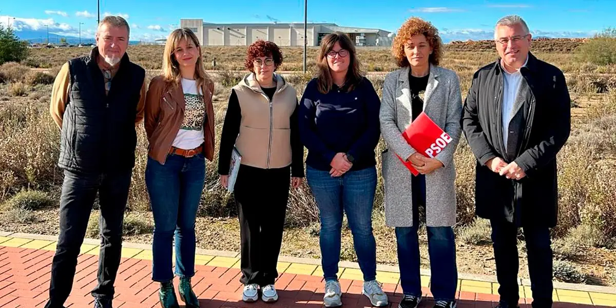 El diputado regional Jos&eacute; &Aacute;ngel Lacalzada en su reciente visita al pol&iacute;gono industrail La Senda