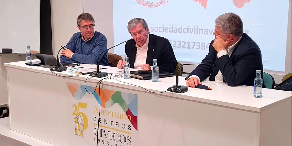 Jos&eacute; Luis Corcuera en Tudela