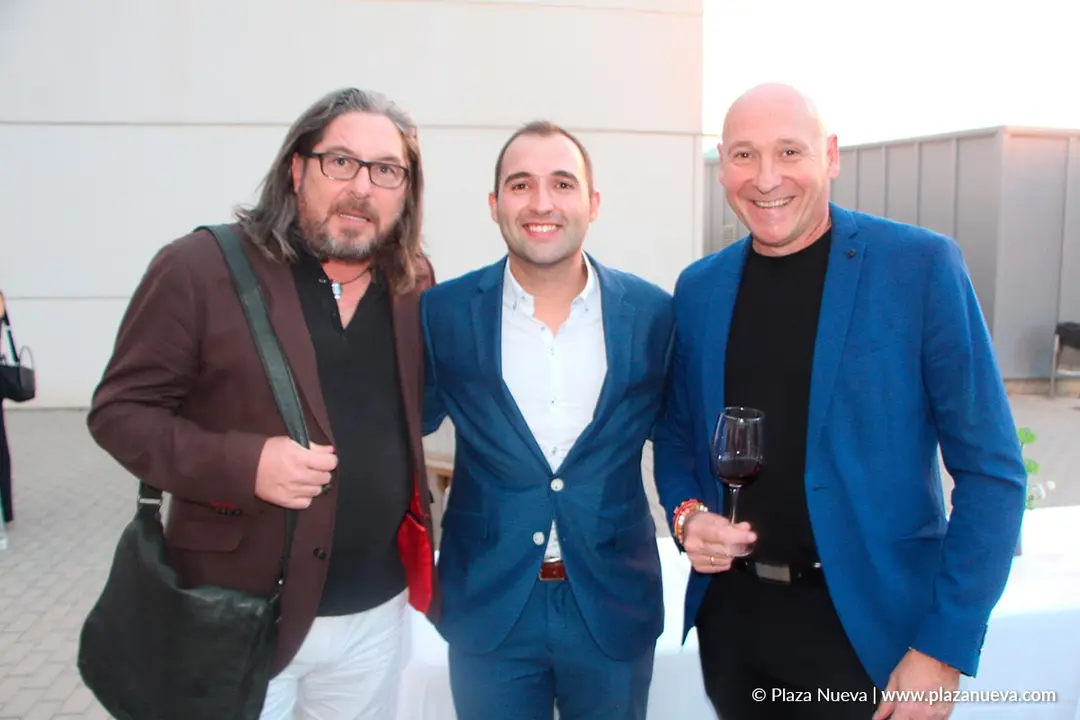 Antonio Rodr&iacute;guez (BS Edulcorantes), Jorge Herrero (BS Edulcorantes) y Vicente Cord&oacute;n (GIMA)