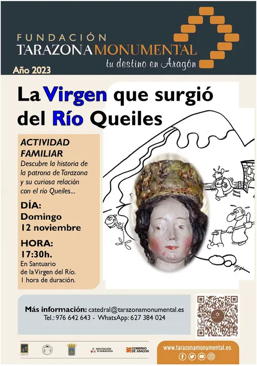 Actividad familiar en Tarazona &lsquo;La Virgen que surgi&oacute; del R&iacute;o Queiles&rsquo;