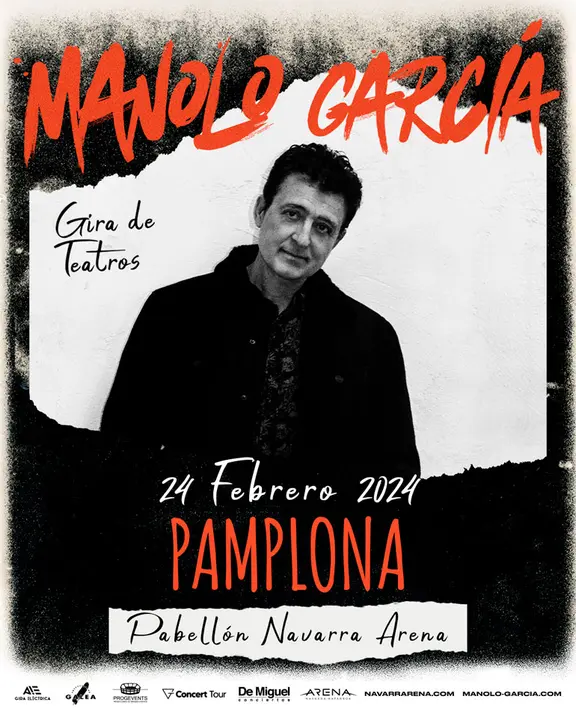 Concierto en Pamplona &lsquo;Gira de Teatros&rsquo; de Manolo Garc&iacute;a